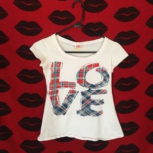 White love shirt